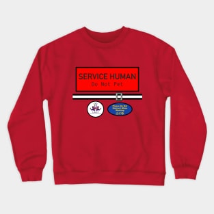 Service Human Crewneck Sweatshirt